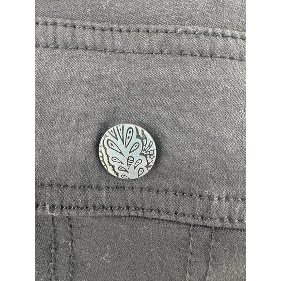 PrAna Hiking PantsConvertable Size 10  Black - Picture 6 of 7